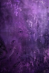 Sticker - Detailed view of a vibrant purple painted wall. Suitable for interior design concepts.