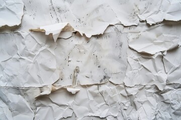 Poster - Close up of a piece of paper on a wall, suitable for business or education concepts.