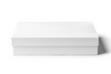 Poster - Simple white box on white background, versatile for various concepts.