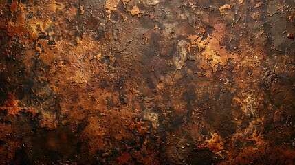 Poster - Close-up shot of rusted metal surface, suitable for industrial backgrounds.