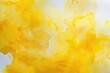 Close-up of a painting of yellow paint. Suitable for art and design projects.