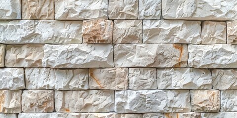 Sticker - Detailed close up of a wall made of rocks. Suitable for backgrounds and textures.