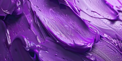 Poster - Detailed shot of purple paint on a wall, suitable for backgrounds or textures.