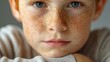 Inflammatory dermatitis on the bends of the child's arms. Dermatitis, psoriasis, allergies, atopy. Selective focus