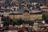 Fototapeta Sawanna - Switzerland: The Swiss Federal Institut of Technology in Zürich.  Zürich: Das Gebäude der  Eidgenössisch Technicsche Hochschule (ETH).