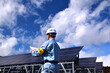 © godfather - 太陽光発電施設・検査点検する管理技術者