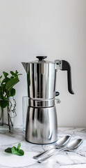 Sticker - stainless steel coffee maker 