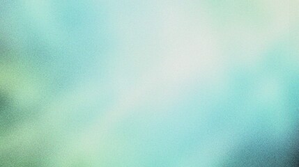 Wall Mural - sage green, sky blue, light gray, gradient background with grain and noise texture