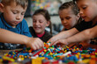 © Kien - a group of kids playing with Lego together