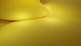 Fototapeta Na ścianę - Overlapped of gold liquid bubble in close range (3D Rendering)	