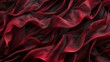Wave like movement in the style of red flowing fabrics background
