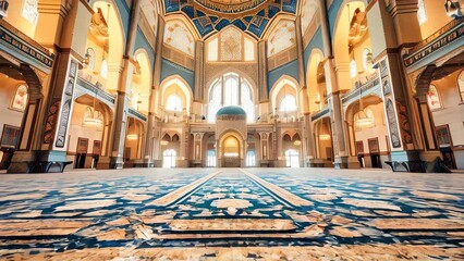 Wall Mural - Interior of a majestic mosque