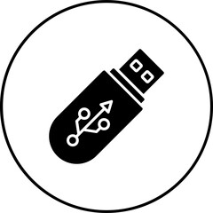 Poster - Flash Disk Icon