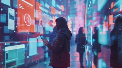 Social media addiction: Smartphone Users on a Bright and Busy Street