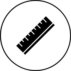 Sticker - Ruler Icon