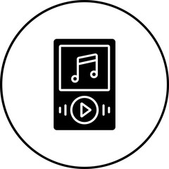 Poster - Mp3 Player Icon