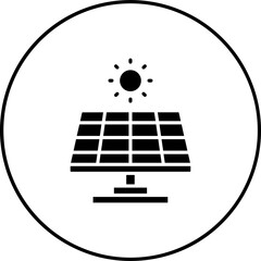 Sticker - Solar Energy Icon