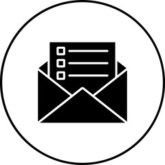 Canvas Print - Email Icon