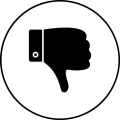 Poster - Dislike Icon