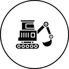 Sticker - Excavator Icon