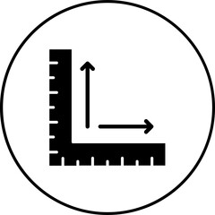 Canvas Print - Measure Icon