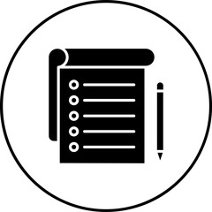 Poster - Notes Icon