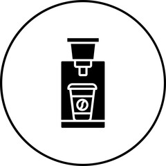 Sticker - Coffee grinder Icon