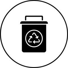 Poster - Recycling Bin Icon