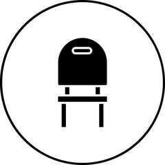 Wall Mural - Baby chair Icon