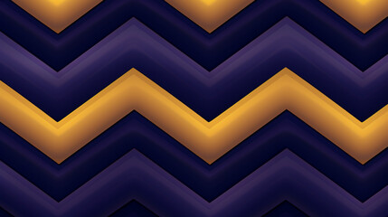 Wall Mural - Background  geometric, zigzag,  3d, yellow and blue stripes, minimalist, graphic, design