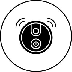 Sticker - Robot Vacuum Icon