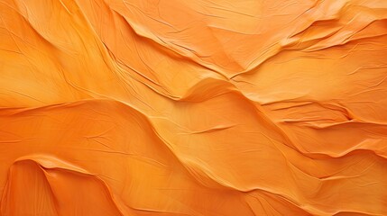 Wall Mural - Orange paper texture. Generative AI