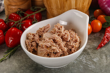 Sticker - Canned tuna fish for salad