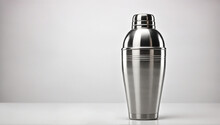 Cocktail Shaker On A White Background