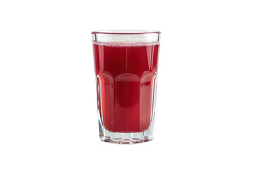 Tomato juice in a glass ready to drink