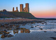 Reculver Towers Kent at Dawn on a March Day