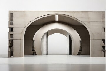 Wall Mural - entrance curve 