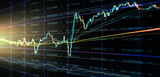 Fototapeta Mapy - Börsenhandel - Chart - Trading
