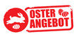 Oster Angebot vector illustration - deutscher Text