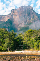 Canvas Print - Salto Angel waterfall, Venezuela