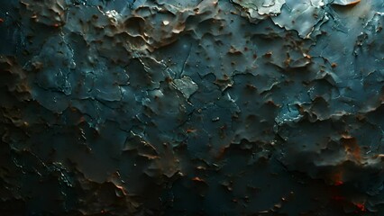 Wall Mural - rustic concrete wall background texture design. old wall pattern texture cement blue dark abstract b