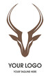 Antelope wild logo icon 004