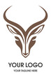 Antelope wild logo icon 006