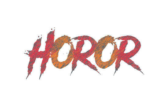 TYPOGRAPHY, HOROR