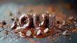 Oui au chocolat ! Le chocolat et le mot OUI. L'inscription est OUI. Un signe fait de chocolat et du texte OUI - attend que vous lui rendiez la pareille. Dites oui au chocolat et à la crème. Magasin