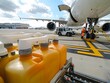 Aviation fuel being loaded energy for the journey