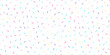 © natrot - Colorful sprinkles banner background, colorful falling decorative sprinkles background