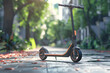 Städtische Mobilität: Produktfoto eines Elektro-Scooters