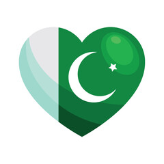 Sticker - pakistan day independence