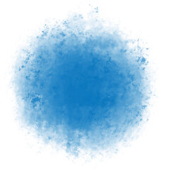 Sticker - abstract blue backgroundBrush 